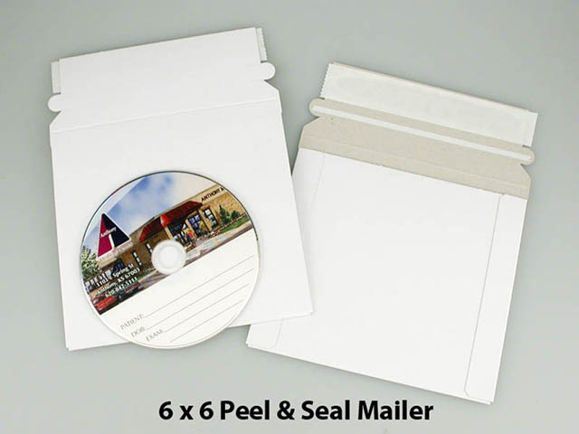 6x6 Peel and Seal Mailer