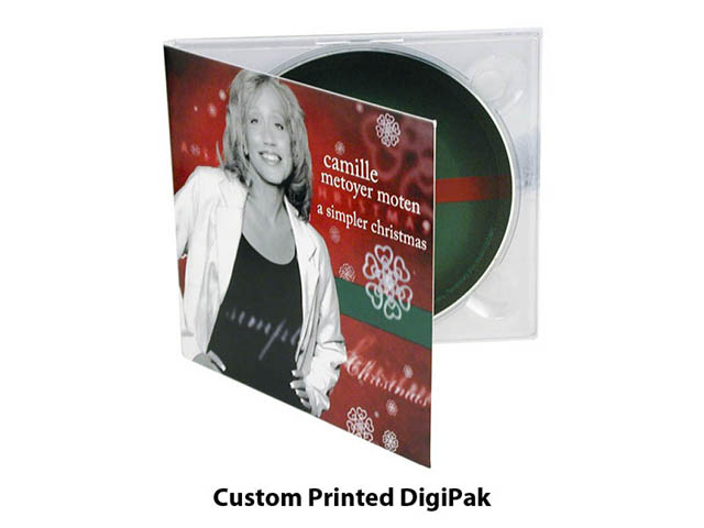 Custom Printed CD Digipak